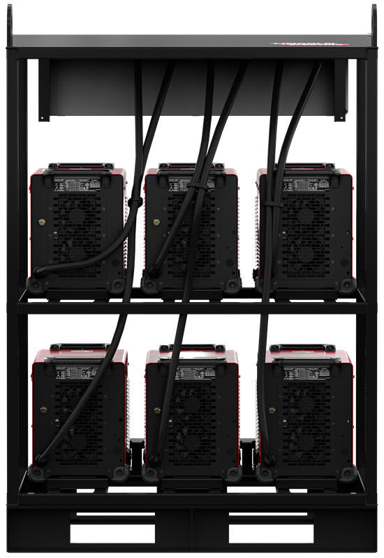 Lincoln 
Flextec 350X PowerConnect 6-Pack Rack K4727-2