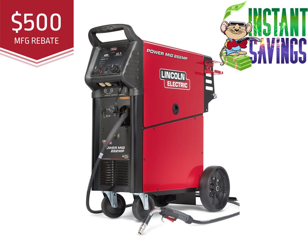 Lincoln Welders Lincoln POWER MIG 262MP Multi-Process Welder K5376-1