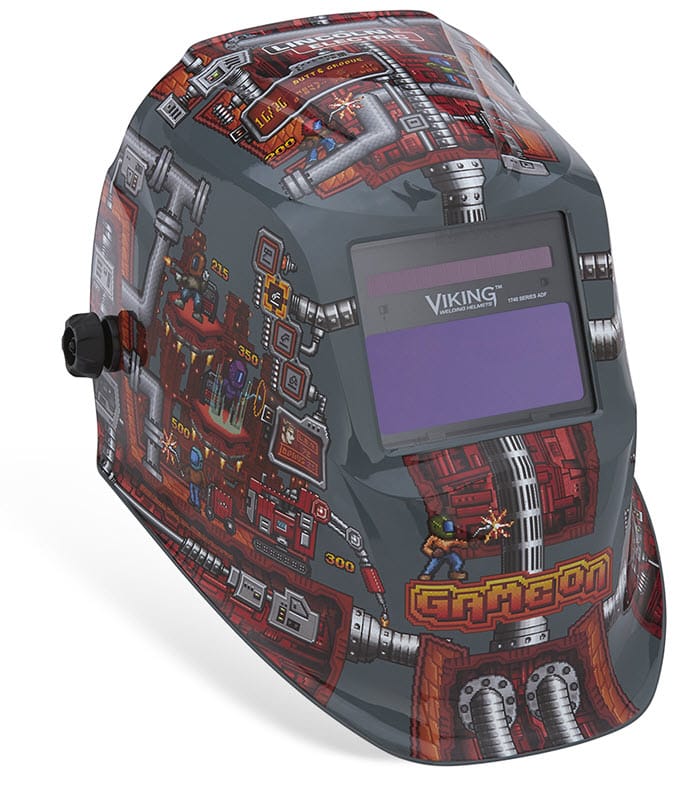 Lincoln Viking 1740 Welding Helmet - Game On K5562-4