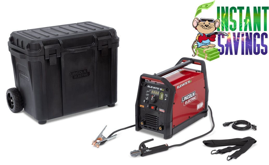 Lincoln Welders Lincoln Elevate SLi Battery Powered Welder w/Rolling Case K5622-1