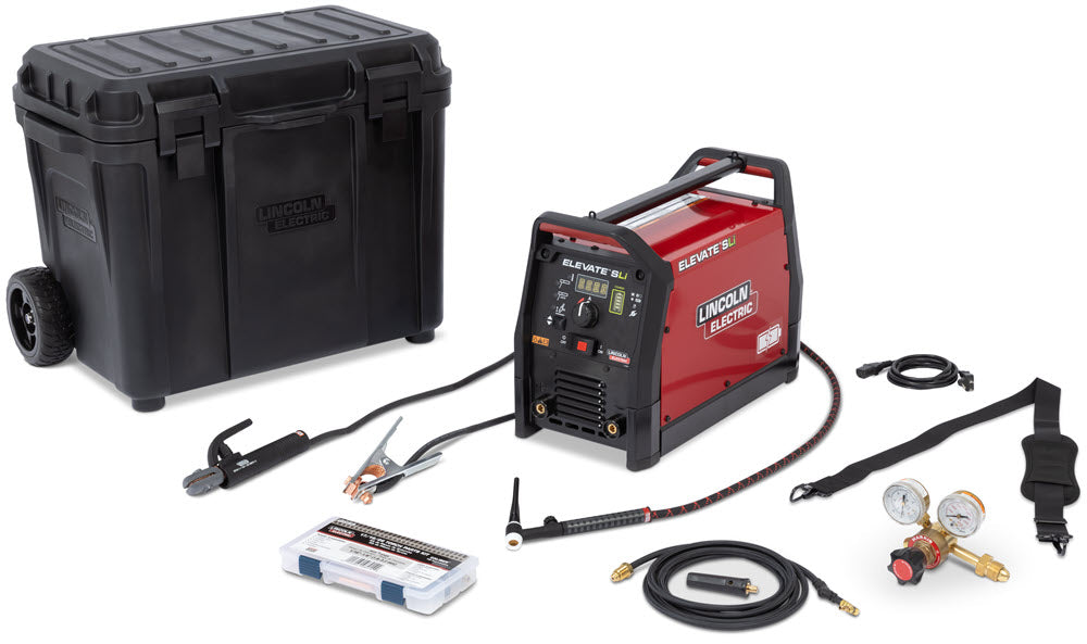 Lincoln Elevate SLi Battery Powered Welder w/TIG & Rolling Case Package K5624-1