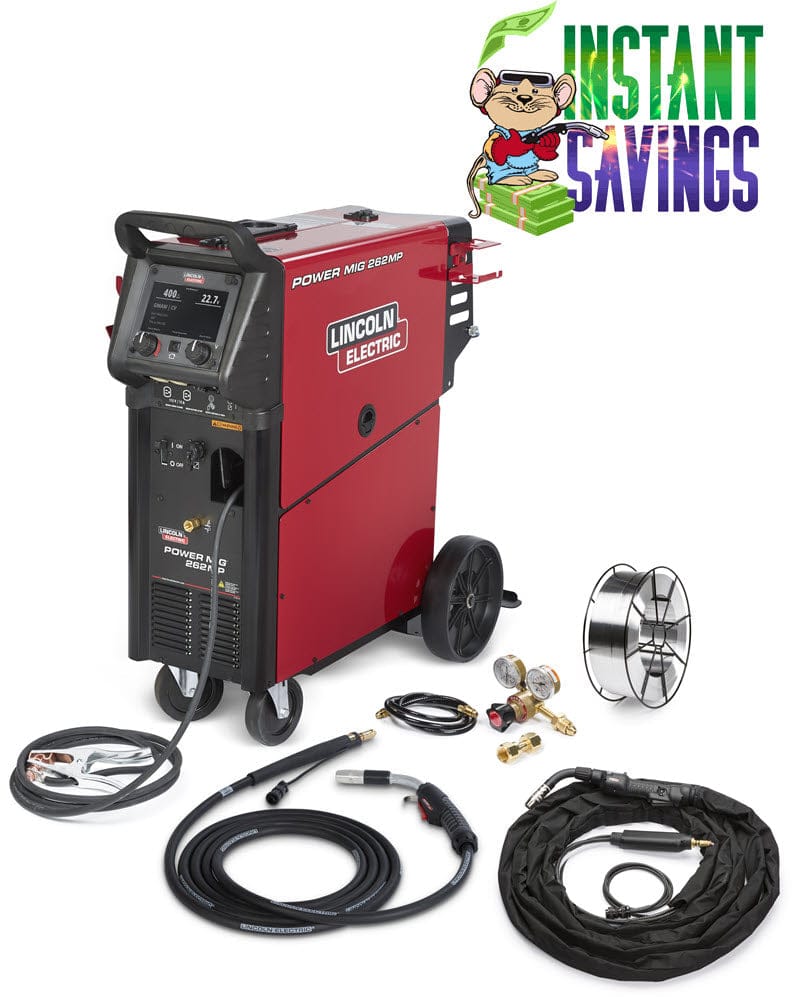 Lincoln Welders Lincoln POWER MIG 262MP Aluminum (Push-Pull) One-Pak K5638-1