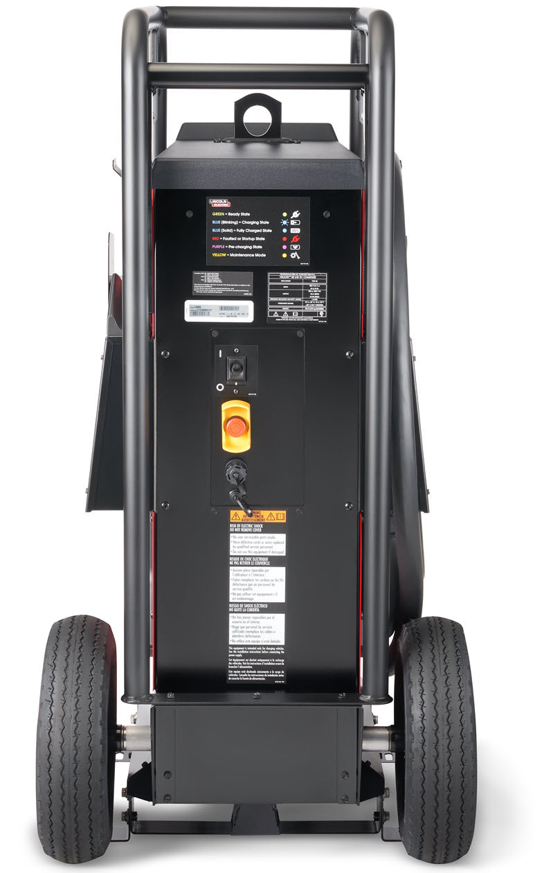 Lincoln Velion 50kW Mobile DC Fast EV Charger w/Roll Cage & Wheels K5765-1-W-X-M-WC-R