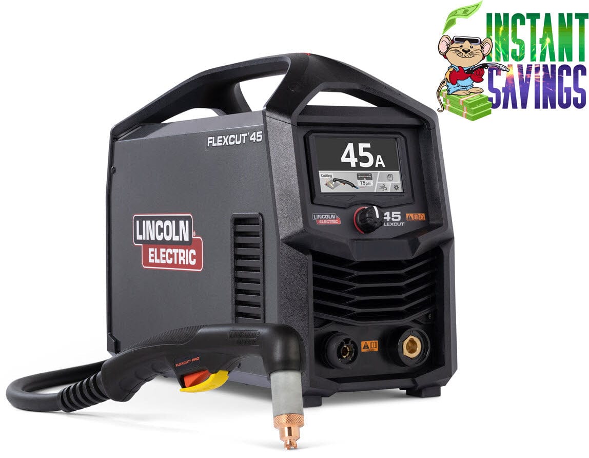 Lincoln FlexCut 45 Plasma Cutter Handheld Ready-Pak K5823-H