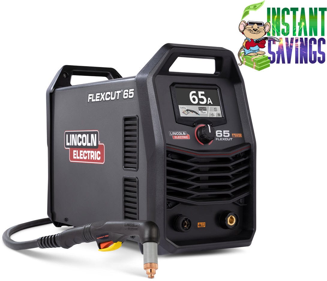 Lincoln FlexCut 65 Plasma Cutter Handheld Ready-Pak K5825-H