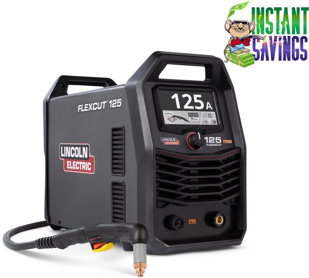 Lincoln FlexCut 125 Plasma Cutter Handheld Ready-Pak K5828-H