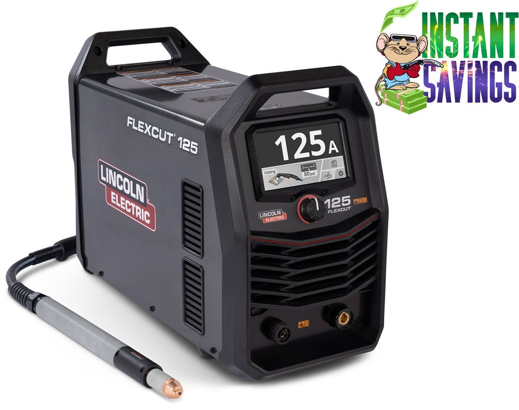 Lincoln FlexCut 125 Plasma Cutter Mechanized Ready-Pak K5828-M