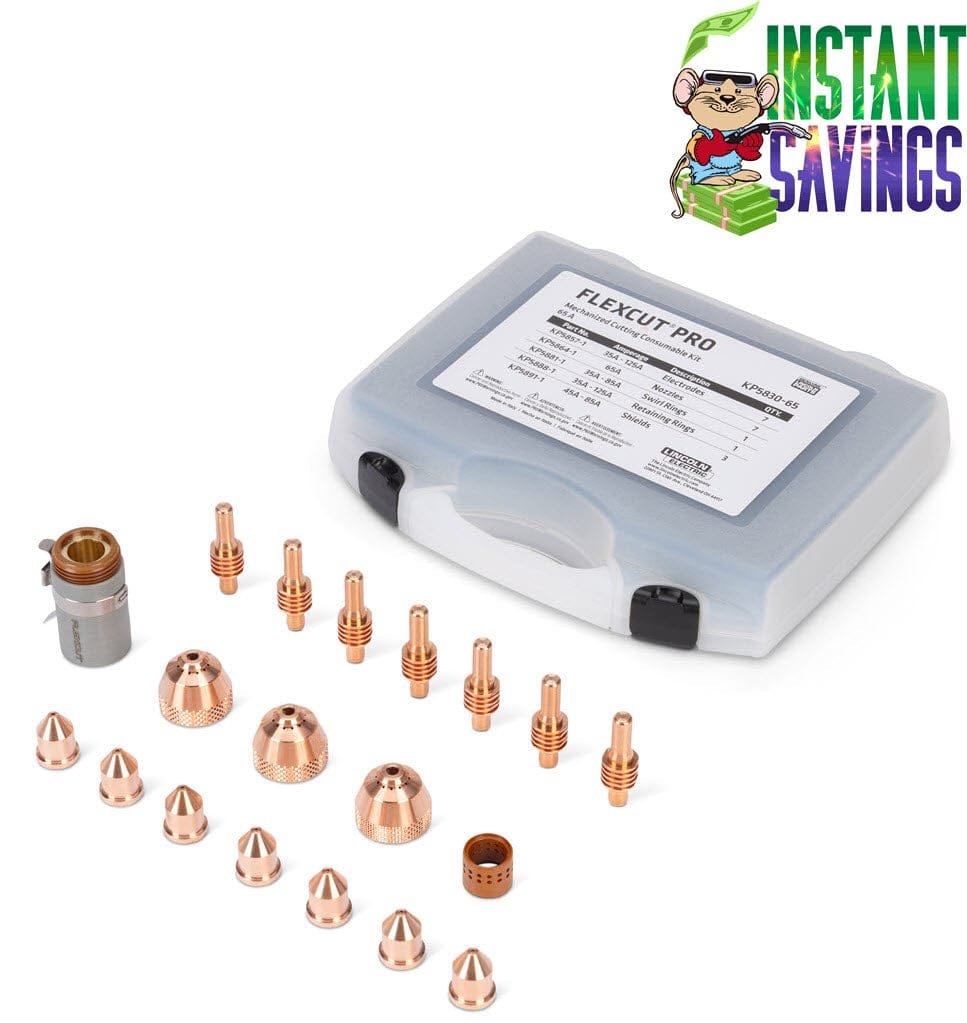 Lincoln FlexCut PRO Mechanized Cutting Kit - 65 Amp KP5830-65