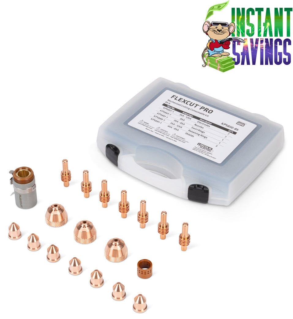 Lincoln FlexCut PRO Mechanized Cutting Kit - 85 Amp KP5830-85