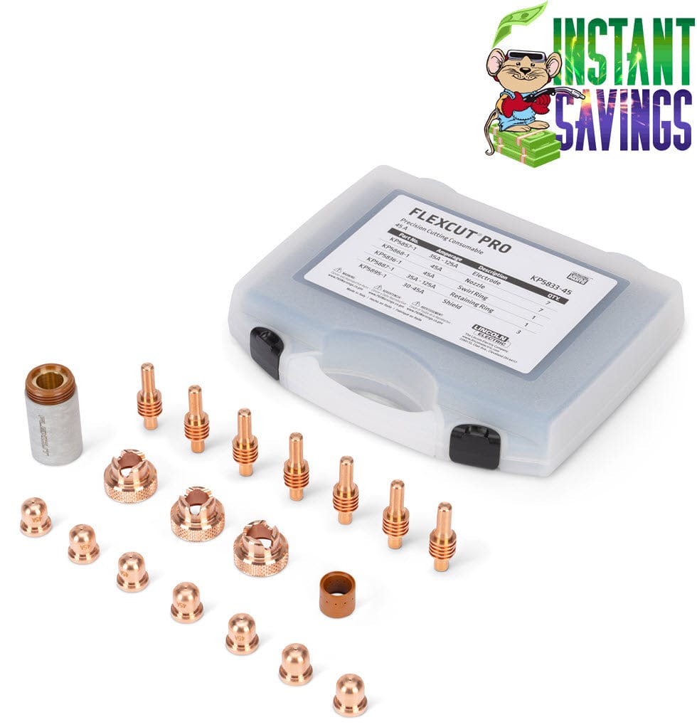 Lincoln FlexCut PRO Precision Cutting Kit - 45 Amp KP5833-45