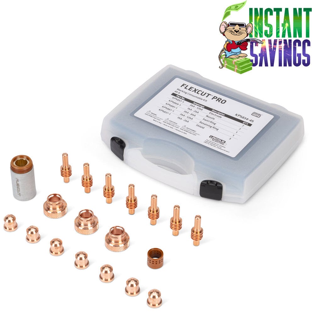 Lincoln FlexCut PRO Plasma Marking Kit - 45 Amp KP5834-45