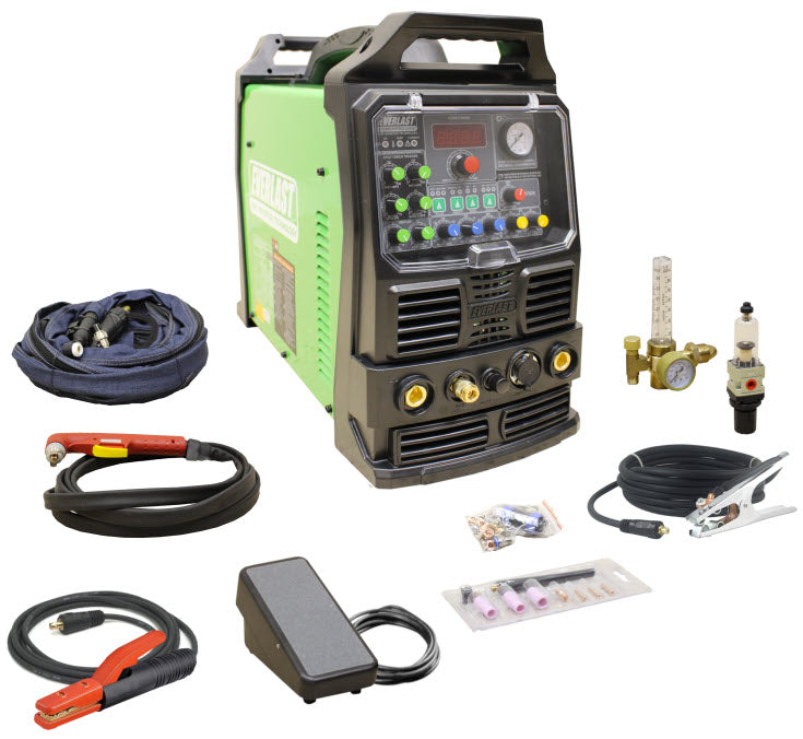 Everlast PowerPro 205SI TIG/Stick Welder, Plasma Cutter PP-205SI