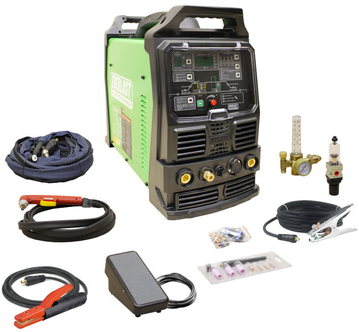 Everlast PowerPro 256D TIG/Stick Welder, Plasma Cutter PP-256D