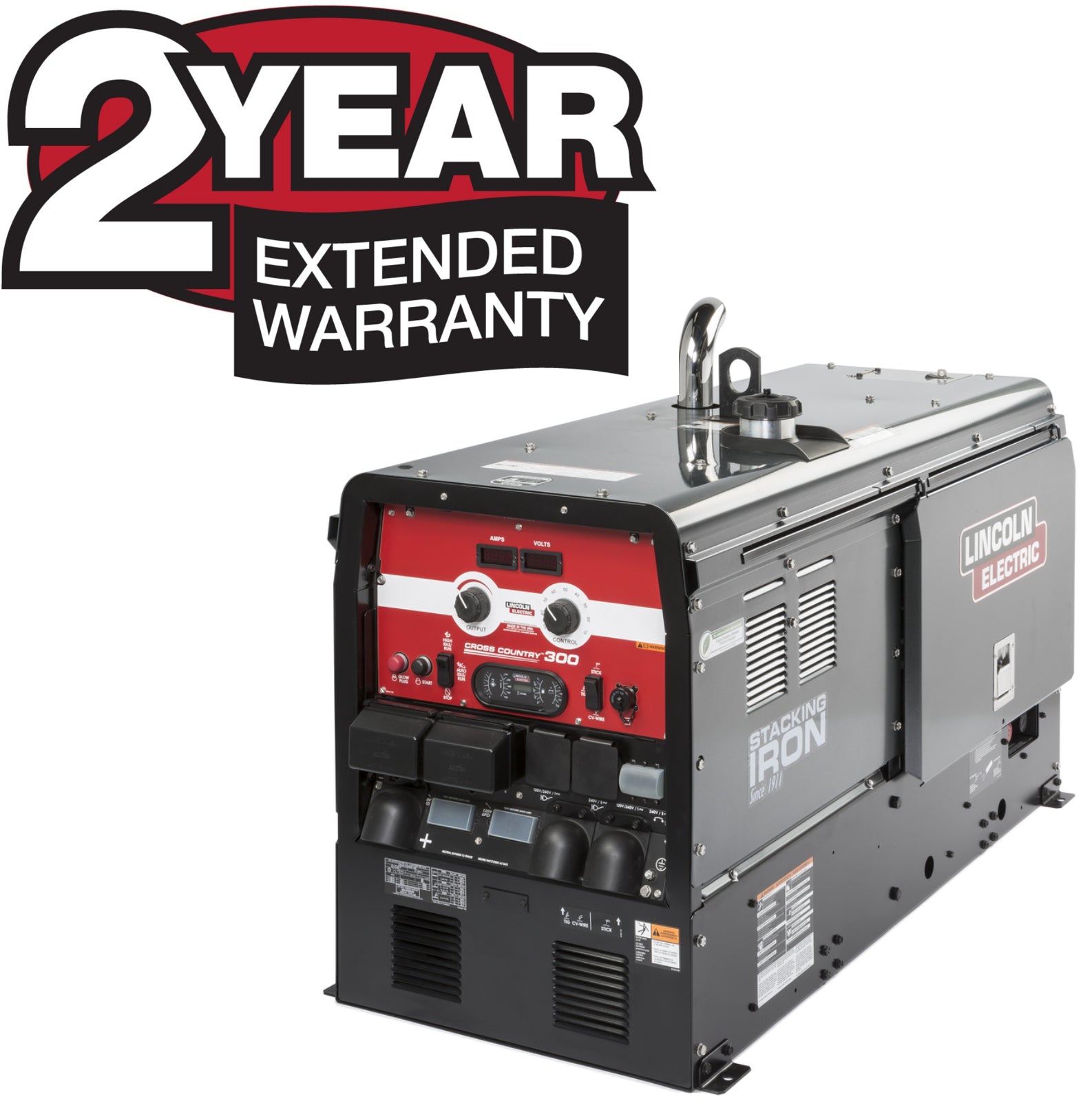 Lincoln 2-Year Extended Warranty - Cross Country 300 X4166