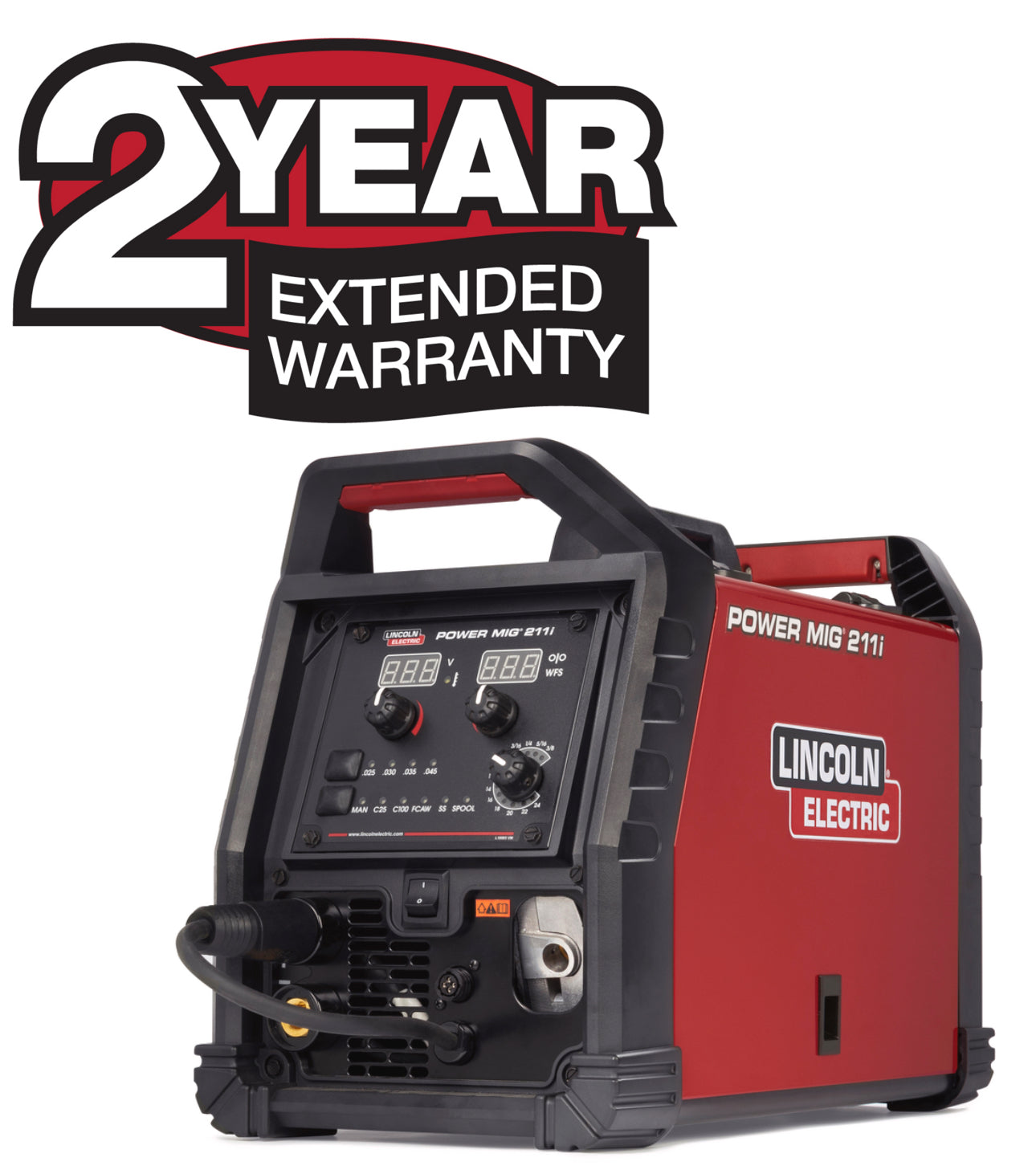 Lincoln 2-Year Extended Warranty - POWER MIG 211i X6080