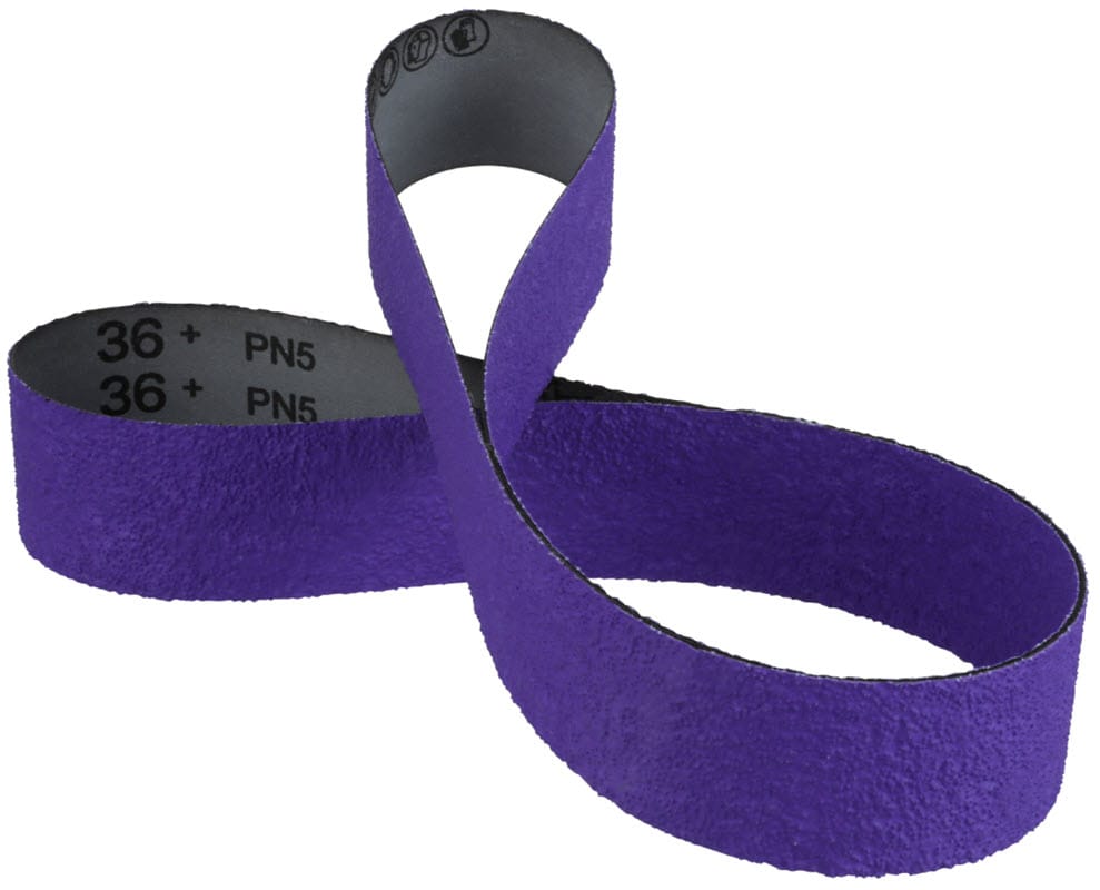 3M Abrasives 3M Cubitron™ 3 Cloth Belt 1184F 2" x 60" - YF Weight Film-Lok Single-Flex