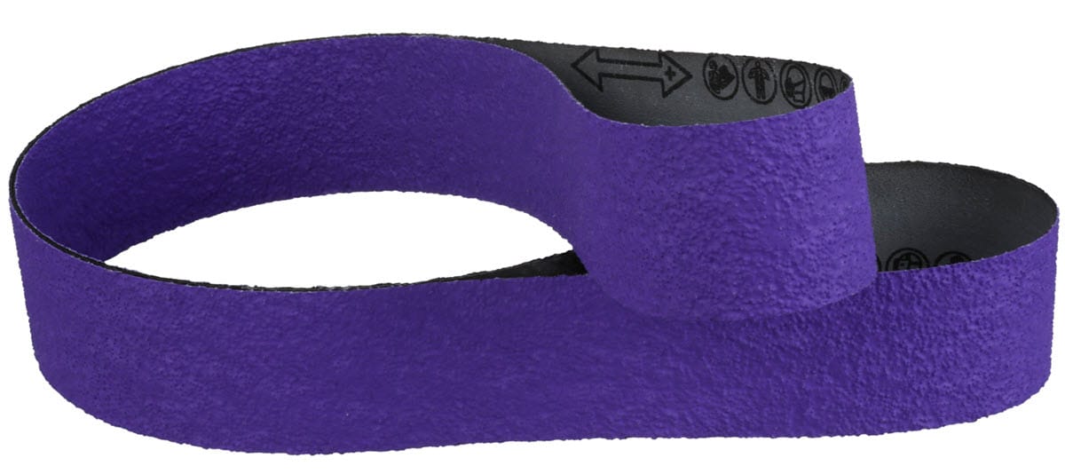 3M Abrasives 3M Cubitron™ 3 Cloth Belt 1184F 2" x 60" - YF Weight Film-Lok Single-Flex