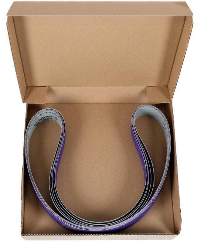 3M Abrasives 3M Cubitron™ 3 Cloth Belt 1184F 2" x 60" - YF Weight Film-Lok Single-Flex