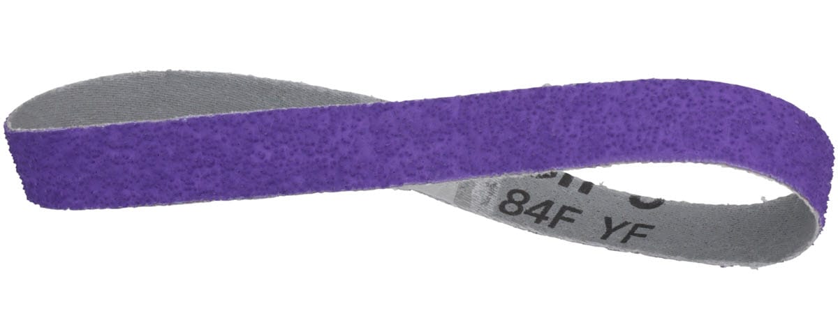 3M Abrasives 3M Cubitron™ 3 Cloth Belt 1184F 3/4" x 18" - YF Weight Fabri-Lok Single-Flex
