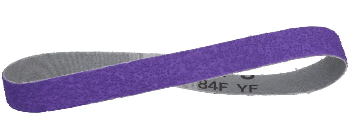 3M Abrasives 3M Cubitron™ 3 Cloth Belt 1184F 3/4" x 18" - YF Weight Fabri-Lok Single-Flex