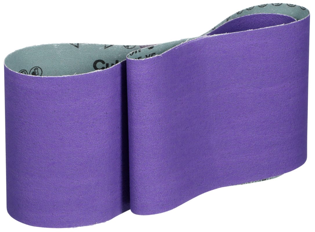 3M Abrasives 80+ Grit 3M Cubitron™ 3 Cloth Belt 1184F 6" x 48" - YF Weight Film-Lok Single-Flex