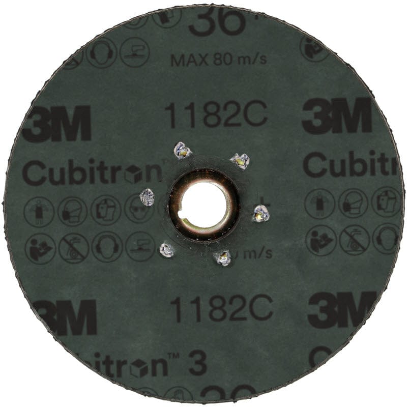 3M Abrasives 3M Cubitron 3 Fibre Disc 1182C 4 1/2" X TN Quick-Change 66440