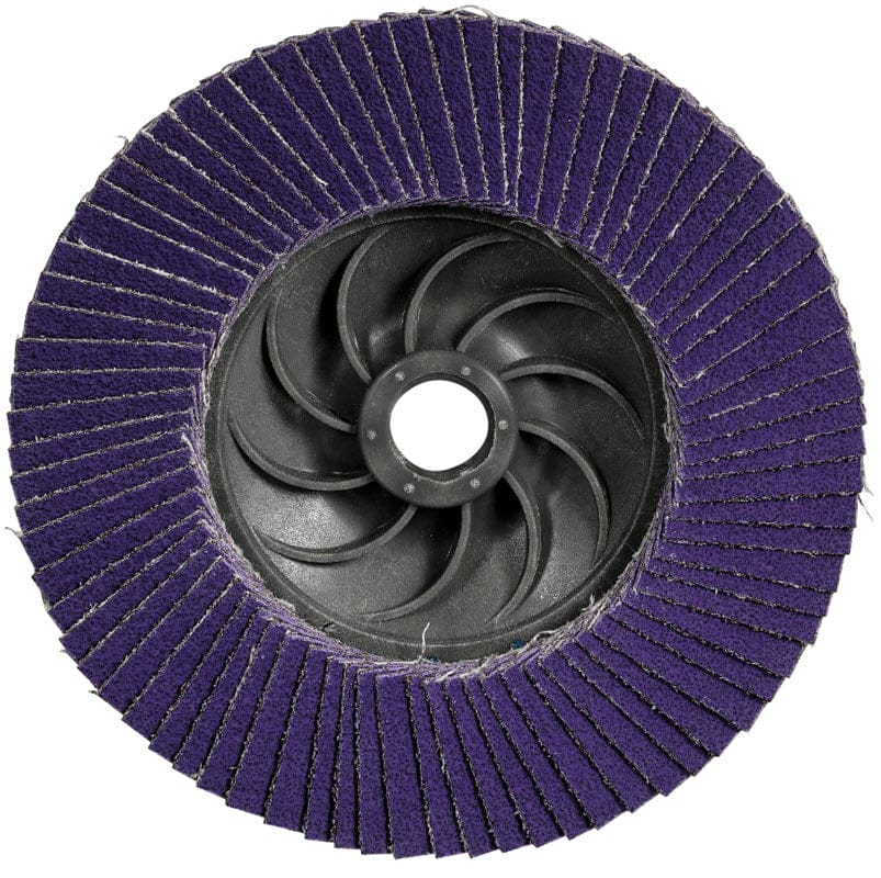 3M Abrasives 3M Cubitron 3 Flap Disc 1169F 4 1/2" x 5/8"-11 Type 29 Grade 80+ 7100380219