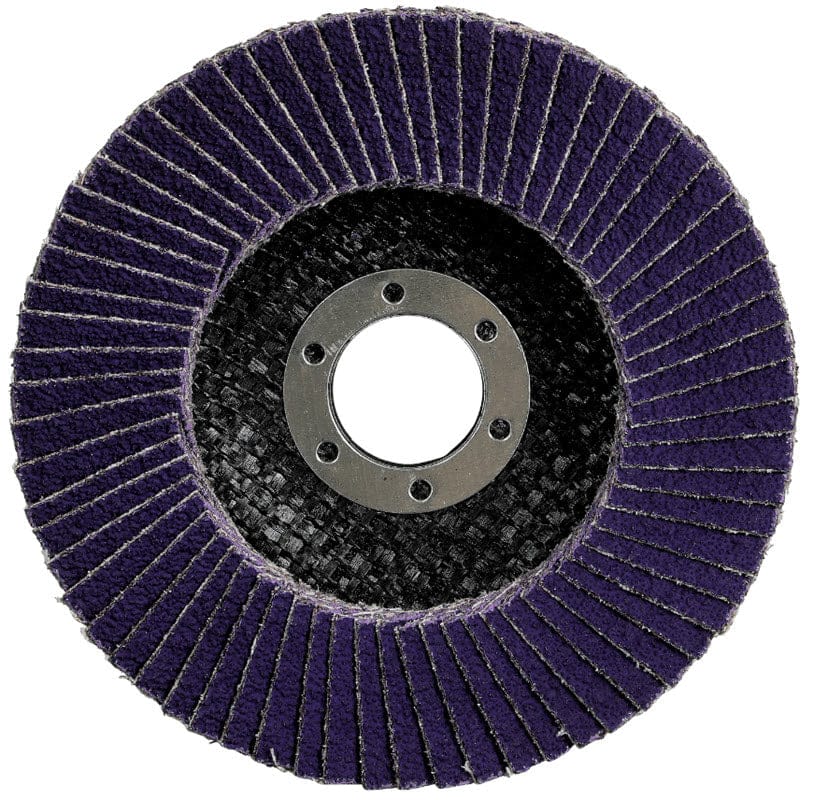 3M Abrasives 3M Cubitron 3 Flap Disc 1169F 4 1/2" x 7/8" Type 29 Grade 40+ 7100380484