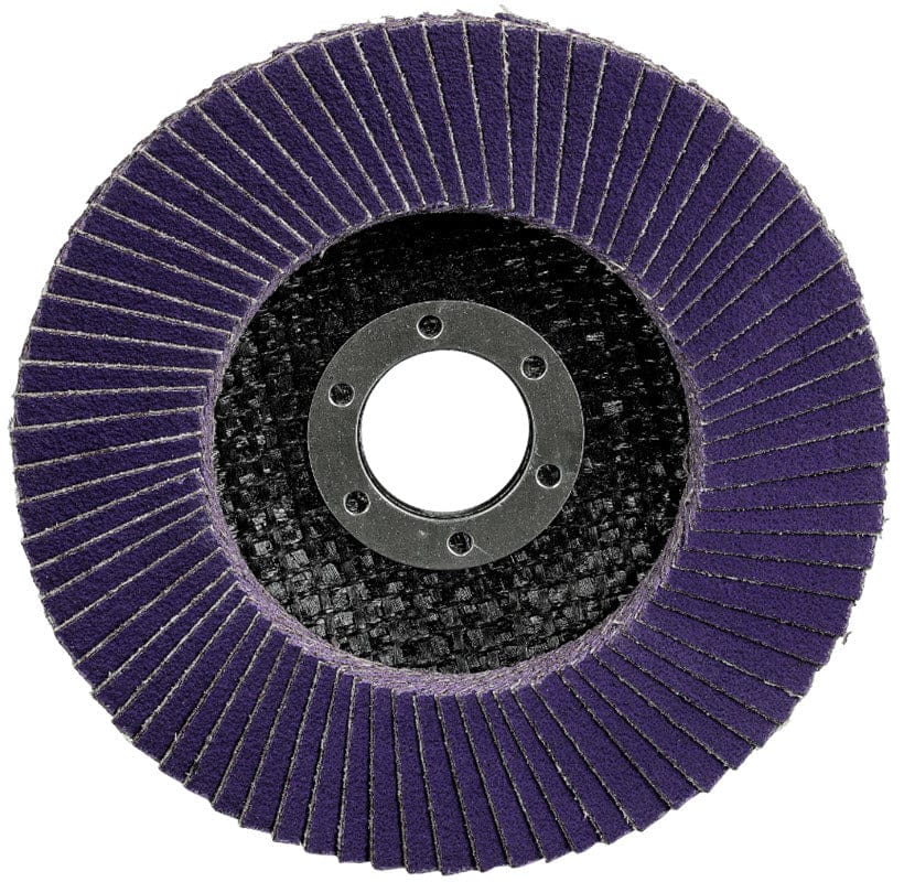 3M Abrasives 3M Cubitron 3 Flap Disc 1169F 4 1/2" x 7/8" Type 29 Grade 80+ 7100380288