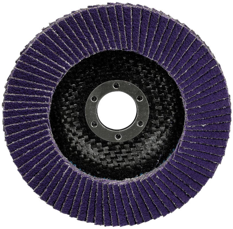 3M Abrasives 3M Cubitron 3 Flap Disc 1169F 5" x 7/8" Type 27 Grade 40+ 7100380493