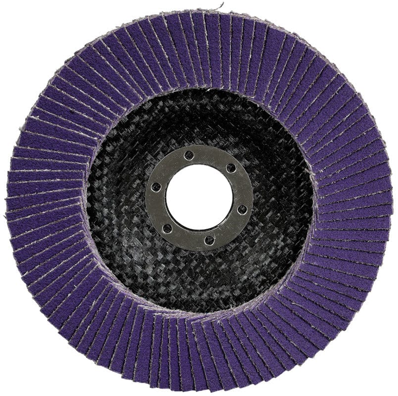 3M Abrasives 3M Cubitron 3 Flap Disc 1169F 5" x 7/8" Type 27 Grade 80+ 7100380309