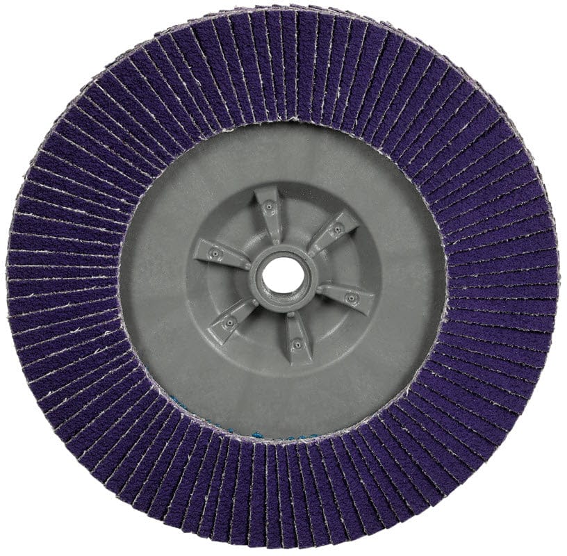 3M Abrasives 3M Cubitron 3 Flap Disc 1169F 7" x 5/8"-11 Type 27 Grade 40+ 7100380485