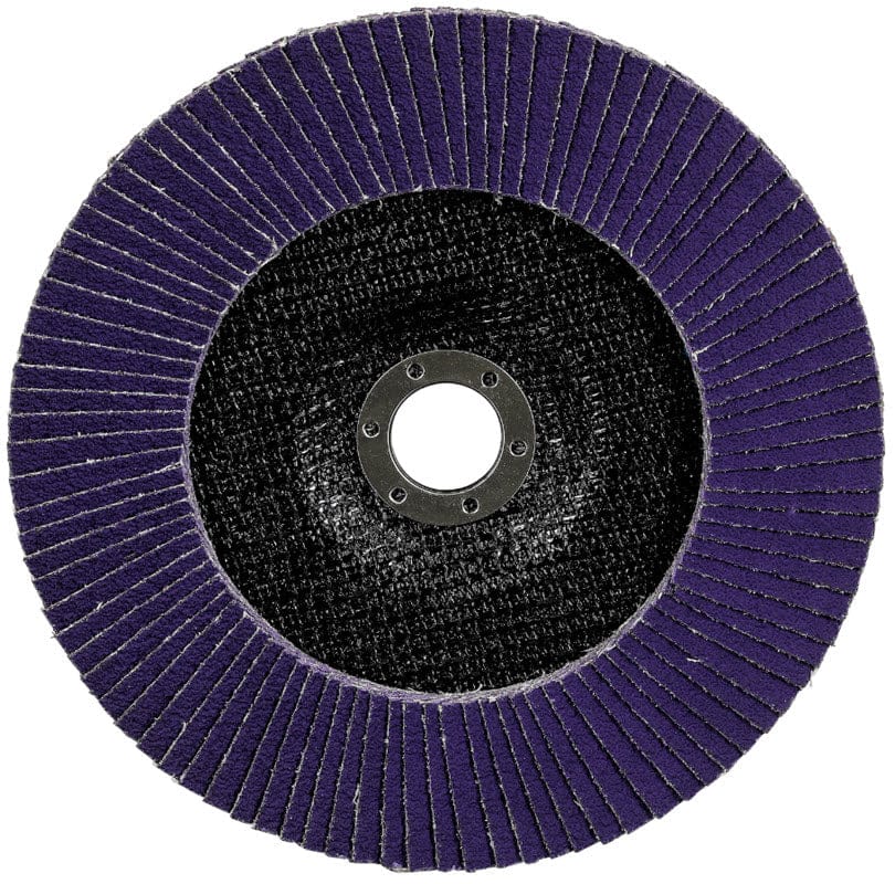 3M Abrasives 3M Cubitron 3 Flap Disc 1169F 7" x 7/8" Type 27 Grade 40+ 7100379978