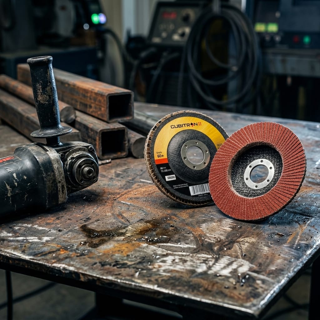 Abrasive Flap Disc — Workshop Context | Generated by Modelize