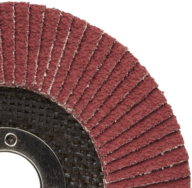 3M Abrasives 3M Cubitron II Flap Disc 967A 7" Type 27 Grade 80+ 55613