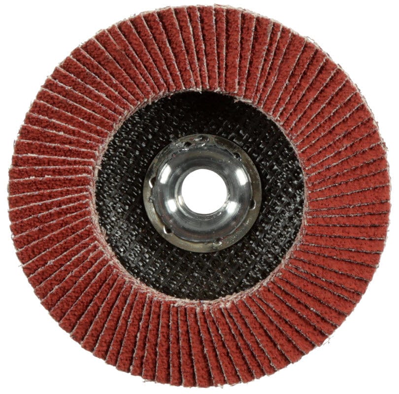 3M Abrasives 3M Cubitron II Giant Flap Disc 967A 4 1/2" Type 27 Grade 40+ with Hub 55632