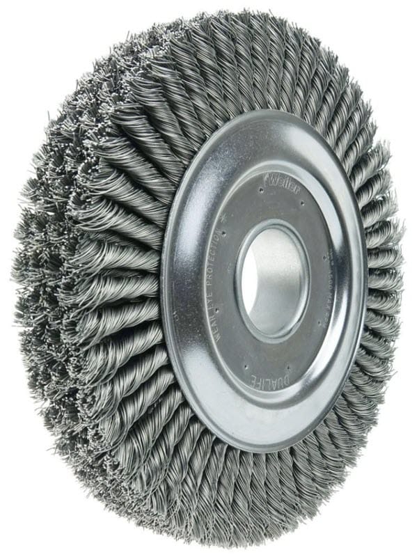 Weiler Abrasives Weiler Cable Twist Knot Wire Wheel - 10" Steel 94008