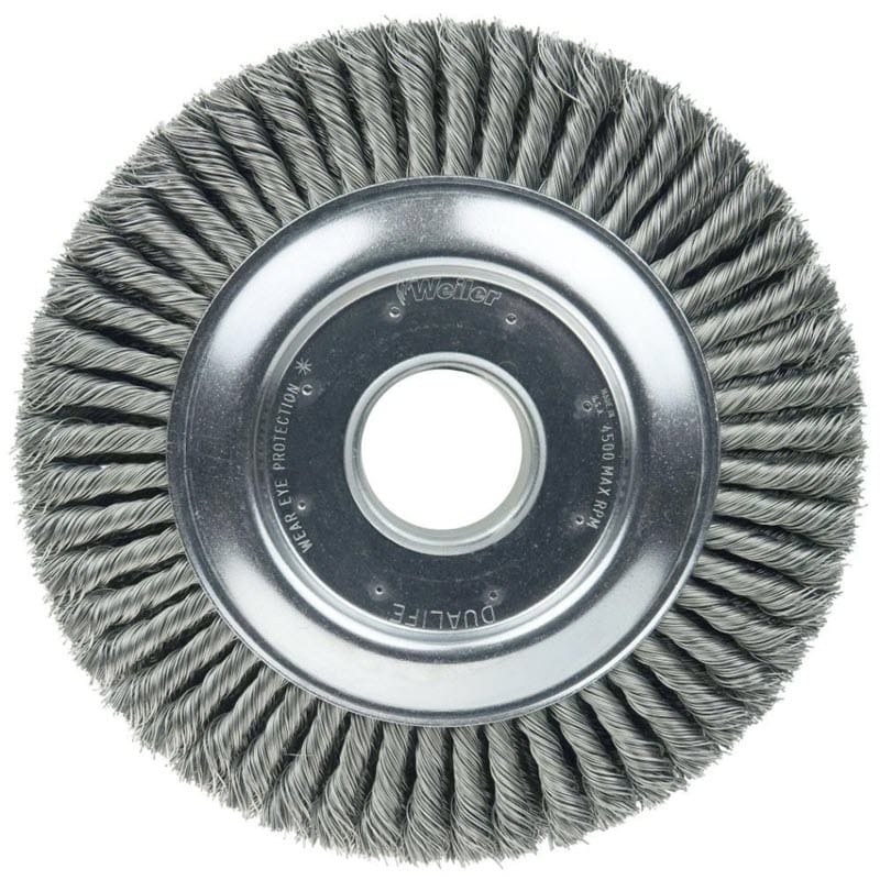 Weiler Cable Twist Knot Wire Wheel - 10" Steel 94008