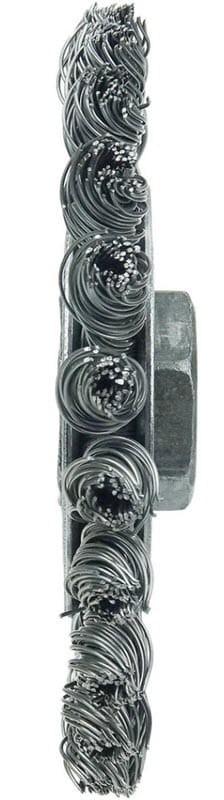 Weiler Abrasives Weiler Cable Twist Knot Wire Wheel - 4" Steel 13266