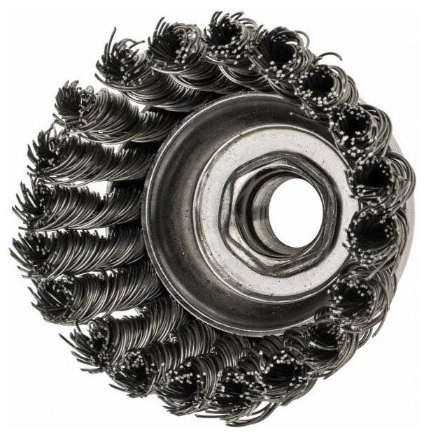 Weiler Abrasives Weiler Cup Brush - 2 3/4" Stainless Steel Knot 13286