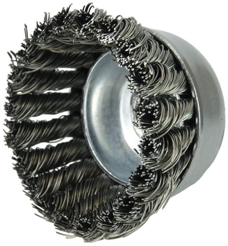 Weiler Abrasives Weiler Cup Brush - 2-3/4" Steel Knot 13025
