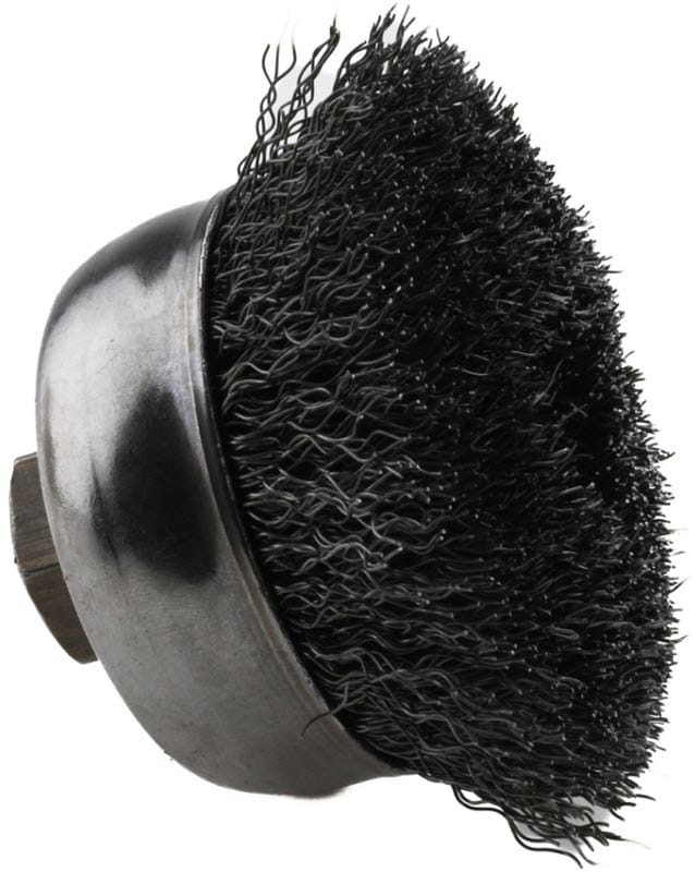 Weiler Abrasives Weiler Cup Brush - 3" Crimped Steel Wire 13245