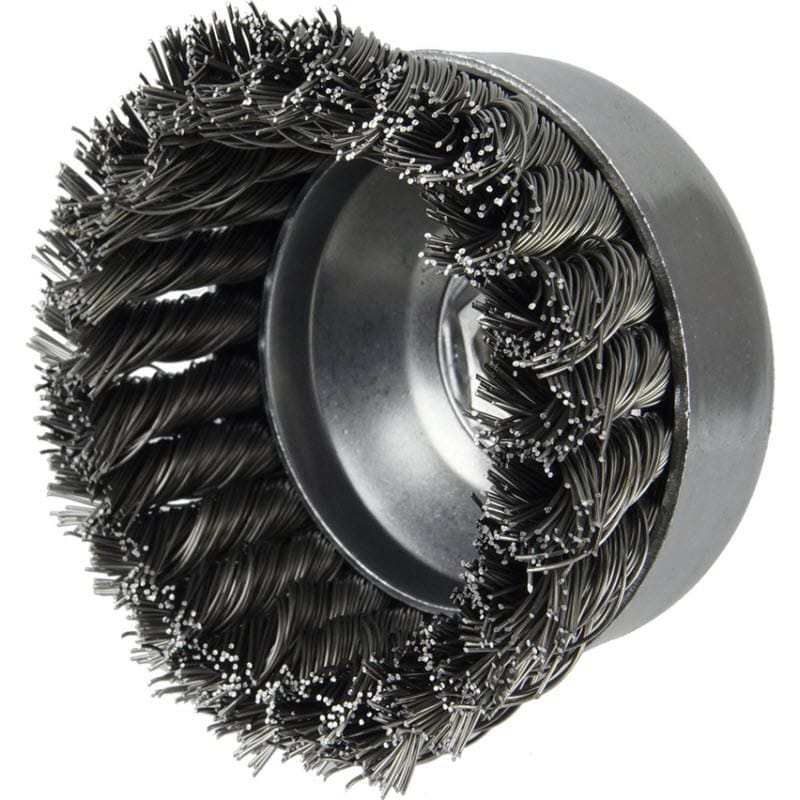 Weiler Abrasives Weiler Cup Brush - 4" Steel Knot 12316