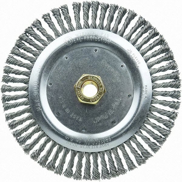 Weiler Dually Stringer Bead Wheel - 7" Steel 79800
