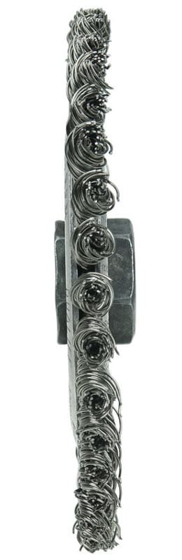 Weiler Abrasives Weiler Roughneck Jr. Root Pass Cleaning Brush-5" Stainless Steel 08806