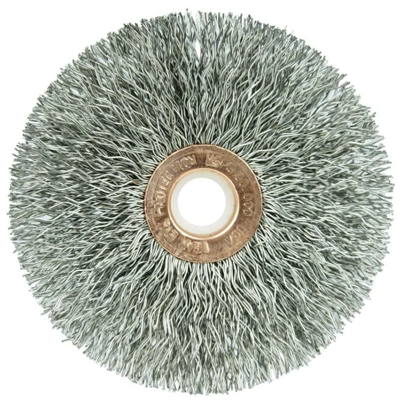 Weiler Small Diameter Crimped Wire Wheel - 3" SS 16973