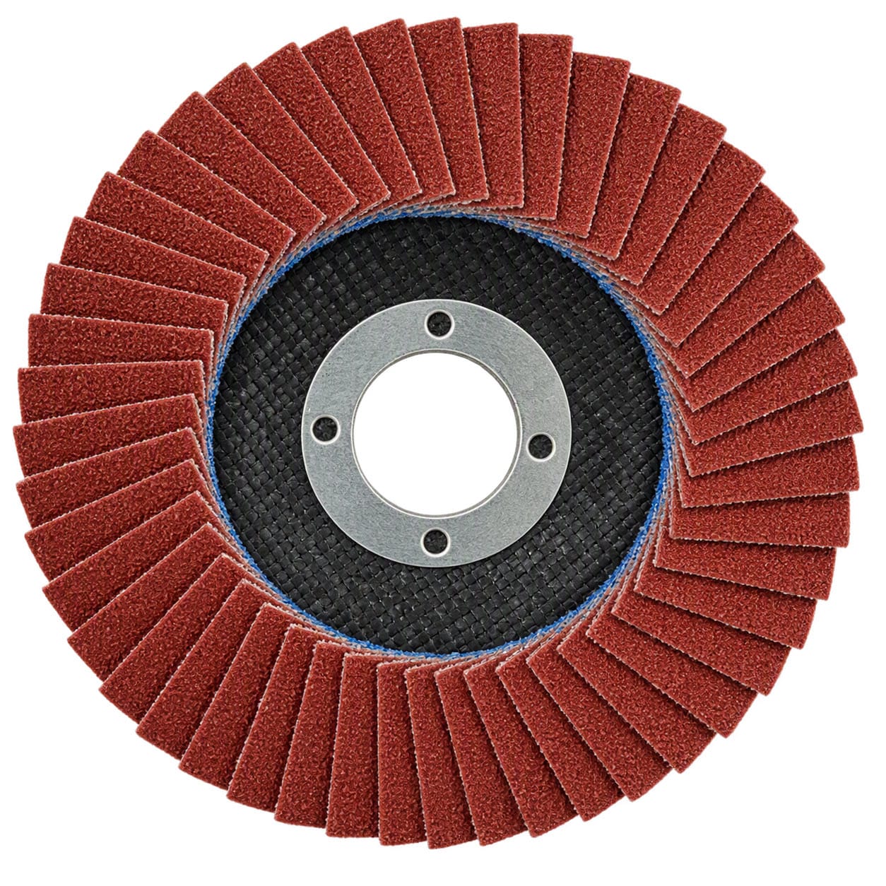 Weiler Tiger 3D MAX Ceramic Flap Disc - 4-1/2" Type 29 5/8"-11 Nut 60+ Grit 50165