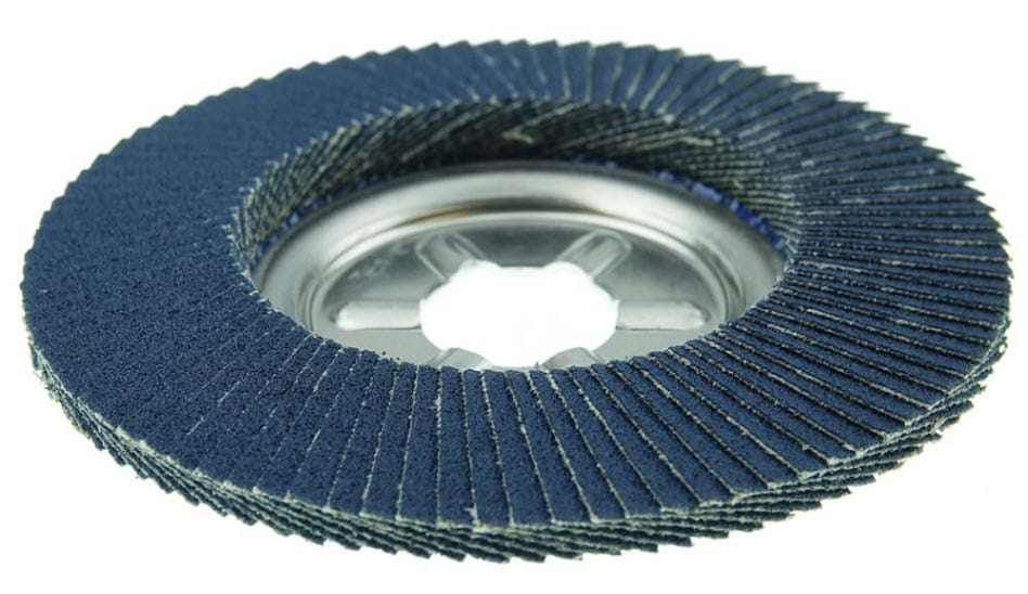 Weiler Abrasives Weiler Tiger Aluminum Back Flap Disc- 4 1/2" Type 29 7/8 Arbor 80 Grit 50515