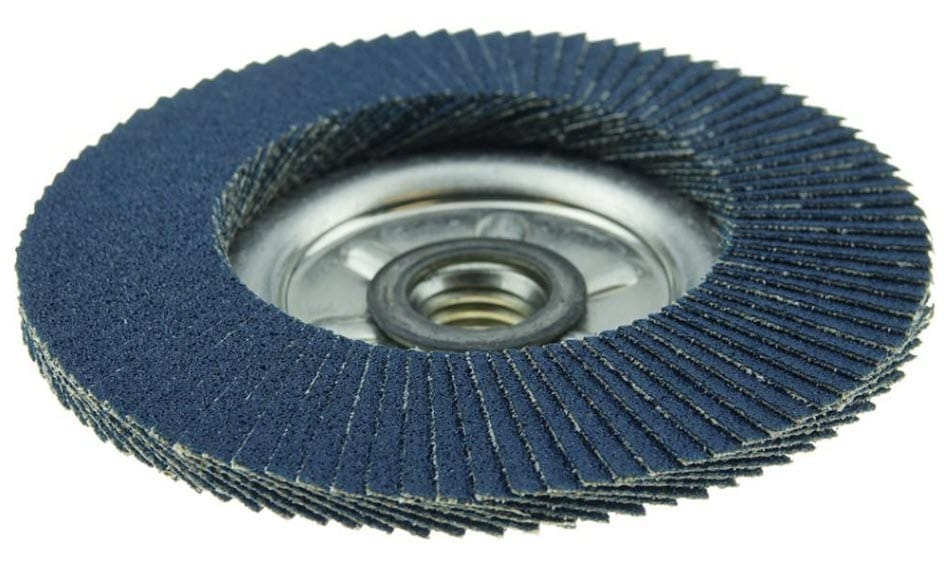 Weiler Abrasives Weiler Tiger Aluminum Back Flap Disc- 4 1/2" Type 29 w/Hub 80 Grit 50520