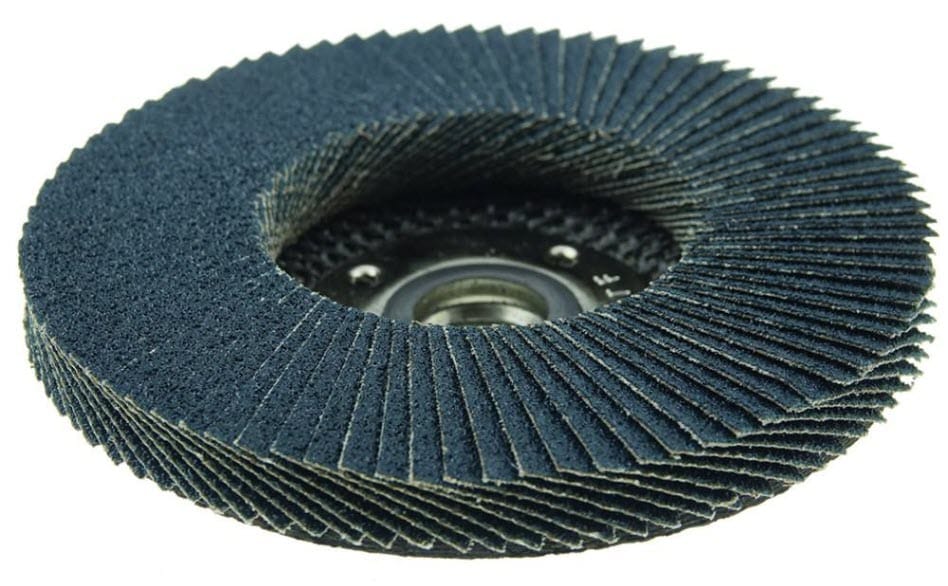 Weiler Abrasives Weiler Tiger Big Cat Flap Disc - 4 1/2" Type 27 w/Hub 40 Grit 50808